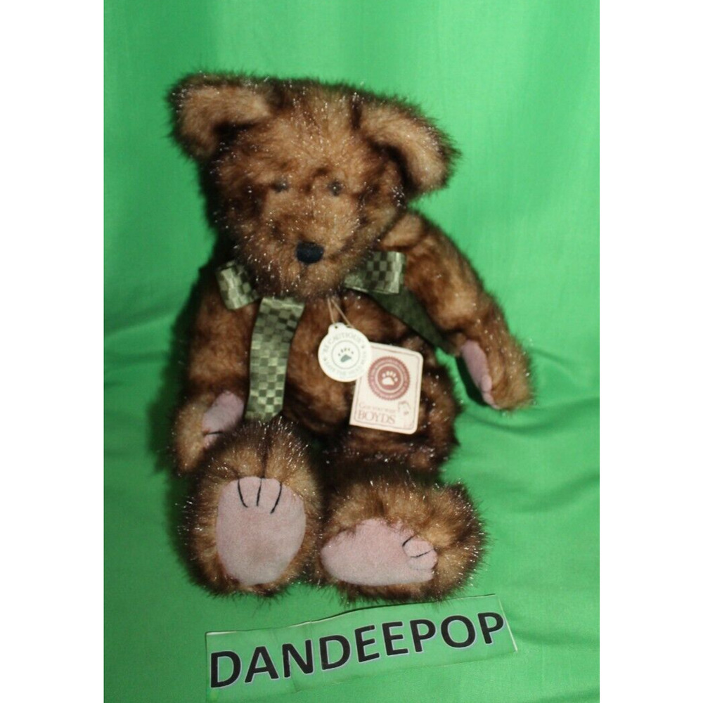 J.B. Bean Gen Yoo Wine Boyds Bear Donovan B Bear 510403 1988-02 16" Stuffed Toy